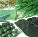 Naturlig dyrkede r� Chlorellaalger i pulver 250g